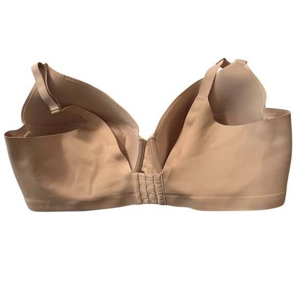 Cacique Lane Bryant Lightly Lined Full Coverage Underwire Beige Tan Bra Size 46F - Picture 2 of 9